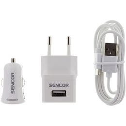 SCO 515-000WH USB KIT 1M/WALL/CAR SENCOR