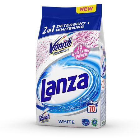 VANISH ULTRA 2v1 NA BÍLÉ PRÁDLO LANZA