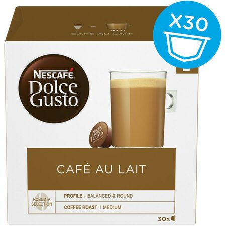 DOLCE G. CaféAuLait 30 kapslí NESCAFÉ