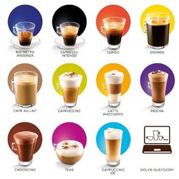 Nescafé Dolce Gusto Café Au Lait Intenso kávové kapsle 16 ks