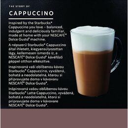 STARBUCKS CAPPUCCINO 12Kaps. 120g