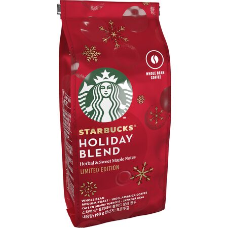 HOLIDAY BLEND ZRN.KÁVA 190g STARBUCKS