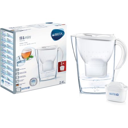 MARELLA BÍLÁ FILTRAČNÍ KONVICE BRITA