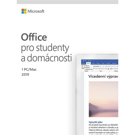 Office 2019 pro domácnosti CZ MICROSOFT