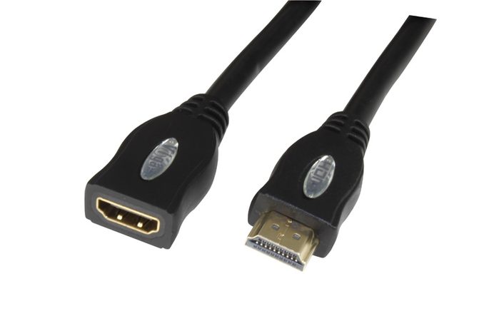 Prodlužovací kabel  HDMI A - HDMI A M/F,  2m VIGAN