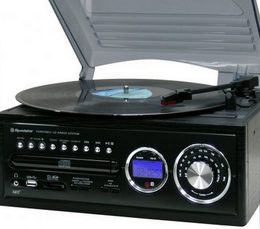 HI-FI mikro systém s gramofonem Roadstar HIF 8888TUMPN, USB, ČTEČKA PAMĚŤOVÝCH KARET