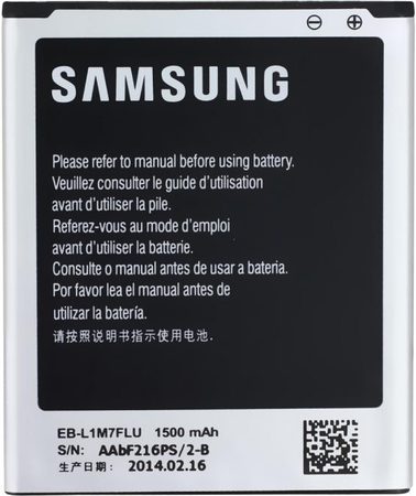 Baterie Samsung pro Galaxy S3 mini, Li-Ion 1500mAh NFC (EB-L1M7FLU)