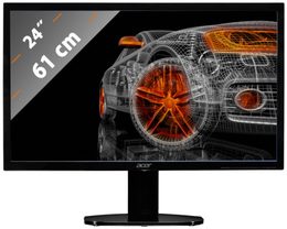 Monitor Acer KA240Hbid 23.6",LED, TN, 5ms, 100000000:1, 250cd/m2, 1920 x 1080,