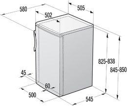 Chladnička 1dv. Gorenje RB 3092 ANW