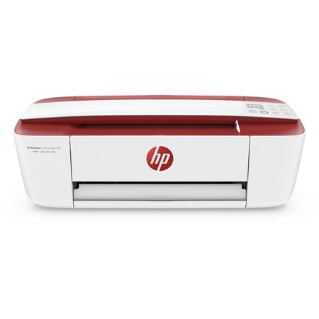 Tiskárna multifunkční HP DeskJet Ink Advantage 3788 A4, 8str./min, 5str./min, 1200 x 1200, 64 MB, manuální duplex, WF, USB - bílá/červená