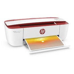 Tiskárna multifunkční HP DeskJet Ink Advantage 3788 A4, 8str./min, 5str./min, 1200 x 1200, 64 MB, manuální duplex, WF, USB - bílá/červená