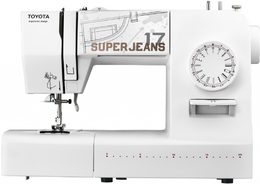 Šicí stroj Toyota Super Jeans Stretch Series Super 17 white