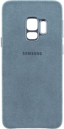 Kryt na mobil Samsung Alcantara na Galaxy S9 (EF-XG960A) - mint