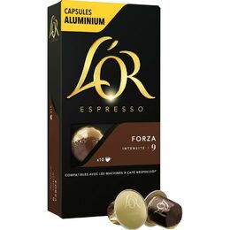 Kávové kapsle L'OR Espresso Forza 10 ks