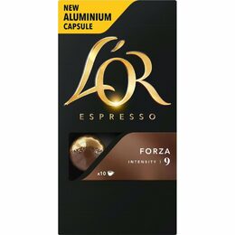 Kávové kapsle L'OR Espresso Forza 10 ks