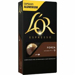 Kávové kapsle L'OR Espresso Forza 10 ks