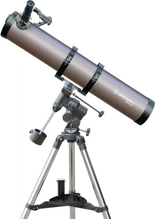 Bresser Galaxia 114/900 Telescope, w/smartphone ad