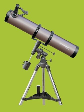 Bresser Galaxia 114/900 Telescope, w/smartphone ad