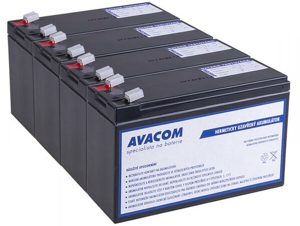 Baterie Avacom RBC133 bateriový kit pro renovaci (4ks baterií) - náhrada za APC (4ks baterií) - neoriginální
