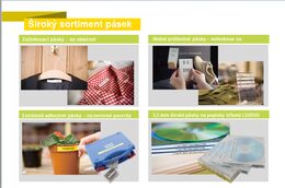 Páska Brother TZE-S651, 24mm, žlutá/černá, adhezivní, laminovaná, délka 8m