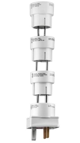 Adaptér univerzální cestovní set 4ks 230V pro zahraničí