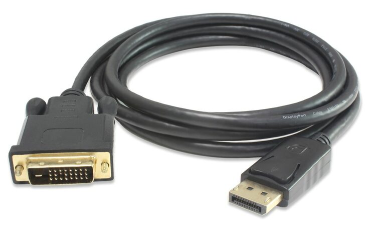 Kabel PremiumCord DisplayPort na DVI kabel 2m