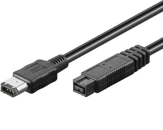 Kabel FireWire 800, 1394B 9pin-6pin 1,8 m