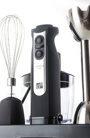 Set G21 mixér VitalStick Pro 1000 W s Food Processorem, Black