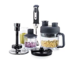 Set G21 mixér VitalStick Pro 1000 W s Food Processorem, Black