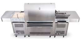 Plynový gril G21 Nevada, BBQ kuchyně Premium Line 7 hořáků + zdarma redukční ventil