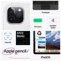 Tablet Apple iPad Pro 11" 128GB, Wi-Fi + Cellular, Vesmírně Šedý (2020)