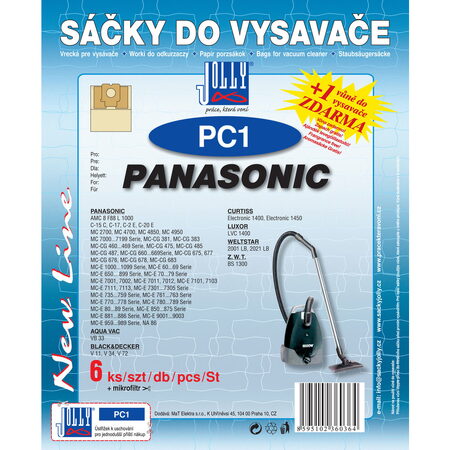 PC 1 SÁČEK DO VYSAVAČE JOLLY
