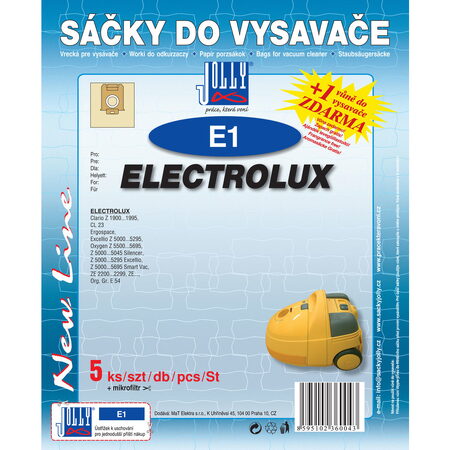 E 1 SÁČEK DO VYSAVAČE JOLLY