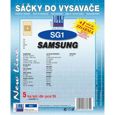 SG 1 SÁČEK DO VYSAVAČE JOLLY