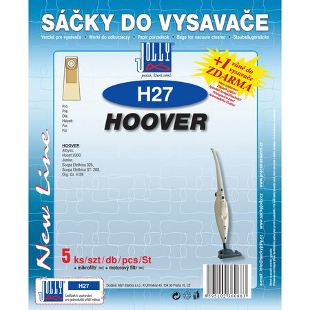 H 27 SÁČEK DO VYSAVAČE JOLLY