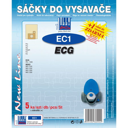 EC 1 SÁČEK DO VYSAVAČE JOLLY