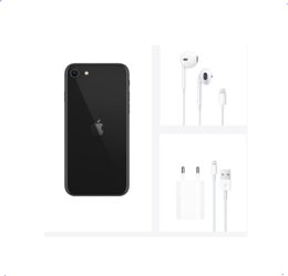 Mobilní telefon Apple iPhone SE 128GB Černá