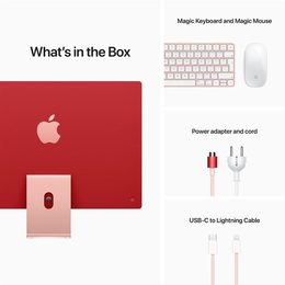 Počítač Apple iMac 24" Apple M1, 8-core CPU, 8-core GPU, 512GB, růžový CZ