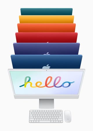 Počítač Apple iMac 24" Apple M1, 8-core CPU, 8-core GPU, 512GB, růžový CZ