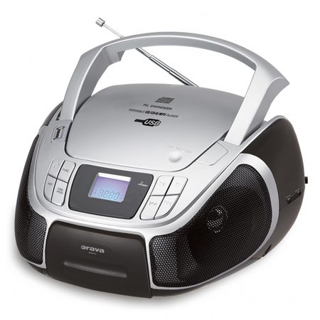 Přenosný CD/MP3 přehrávač Orava RCD-811