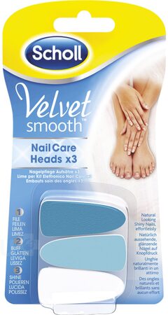 Scholl Velvet Smooth - náhradní hlavice do elektrického pilníku na nehty