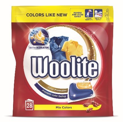 Woolite Mix Colors kapsle, 28 praní 28 ks
