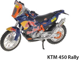 Motorka Bburago Red Bull plast 11cm asst 2 druhy v krabičce 12ks v boxu