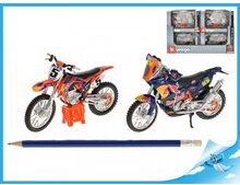 Motorka Bburago Red Bull plast 11cm asst 2 druhy v krabičce 12ks v boxu