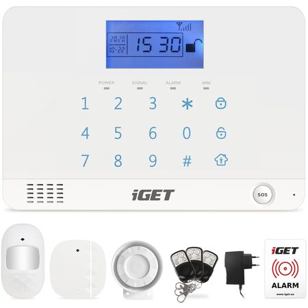 SECURITY M3B - GSM alarm, set iGET