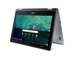 Ntb Acer Chromebook Spin 11 NX.HUVEC.005 (CP311-3H-K6L0) MediatekMT8183, 64GB, HD, bez mechaniky, BT, CAM, Chrome OS  - stříbrný