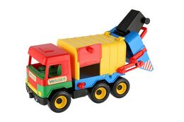 Auto middle Truck popelář plast 41cm Wader v sáčku