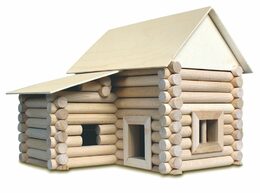 Walachia Dřevěná stavebnice Vario XL 184 dílů
