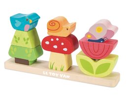 Le Toy Van Petilou Nasazovací kostky Veselá zahrádka