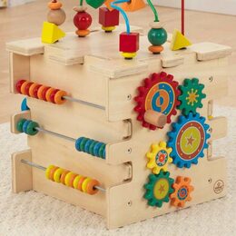 KidKraft Motorická kostka Deluxe - poškozený obal